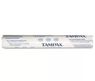 T500C TAMPAX TAMPON REGULAR ABSORBENCY